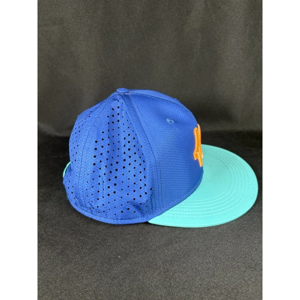 Nike KD Hat Cap Snap Back One Size Blue Teal Orange Kevin Durant Dri-FIT Mens